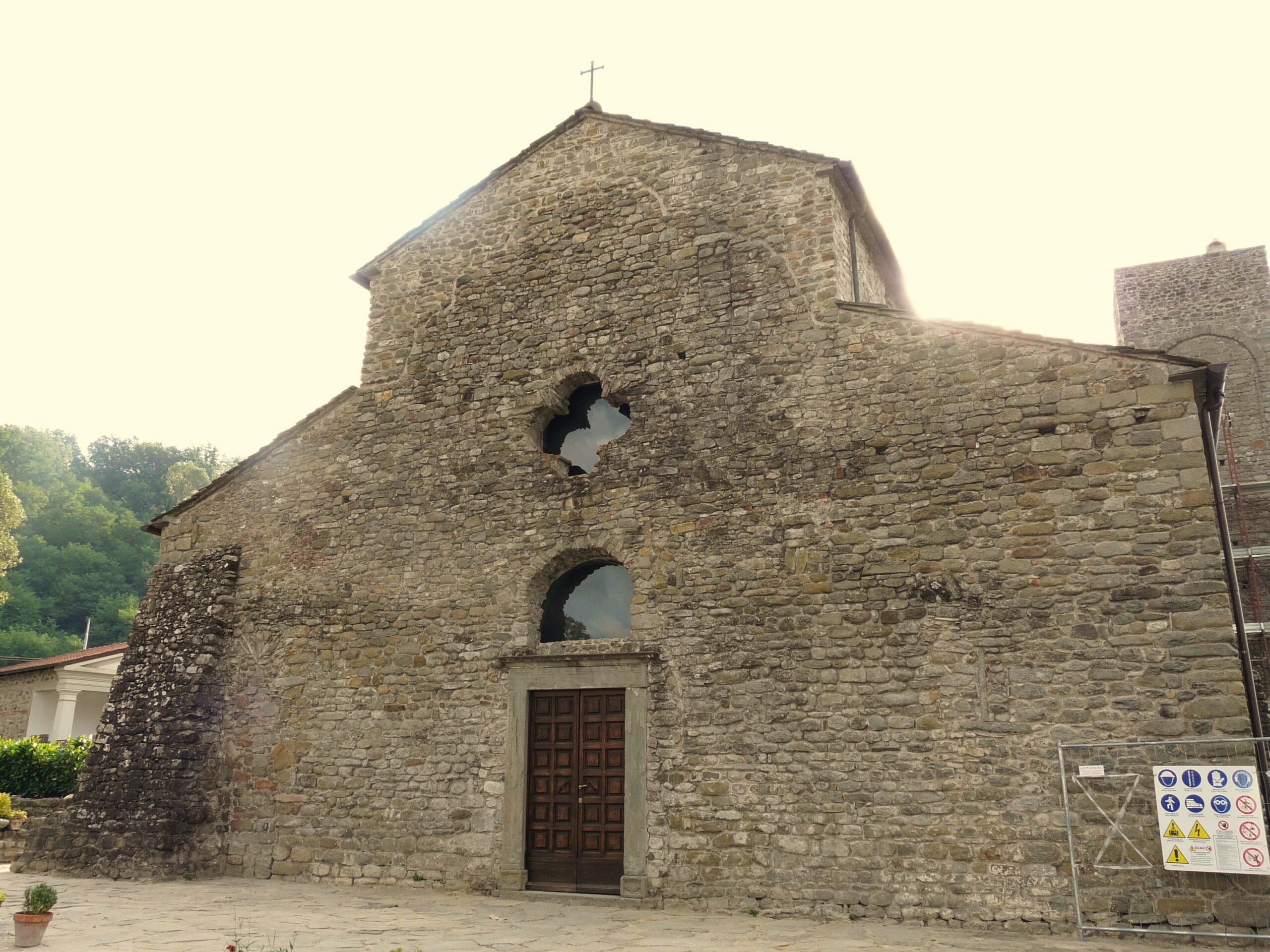 The Romanesque church of Santo Stefano in Filattiera, Lunigiana